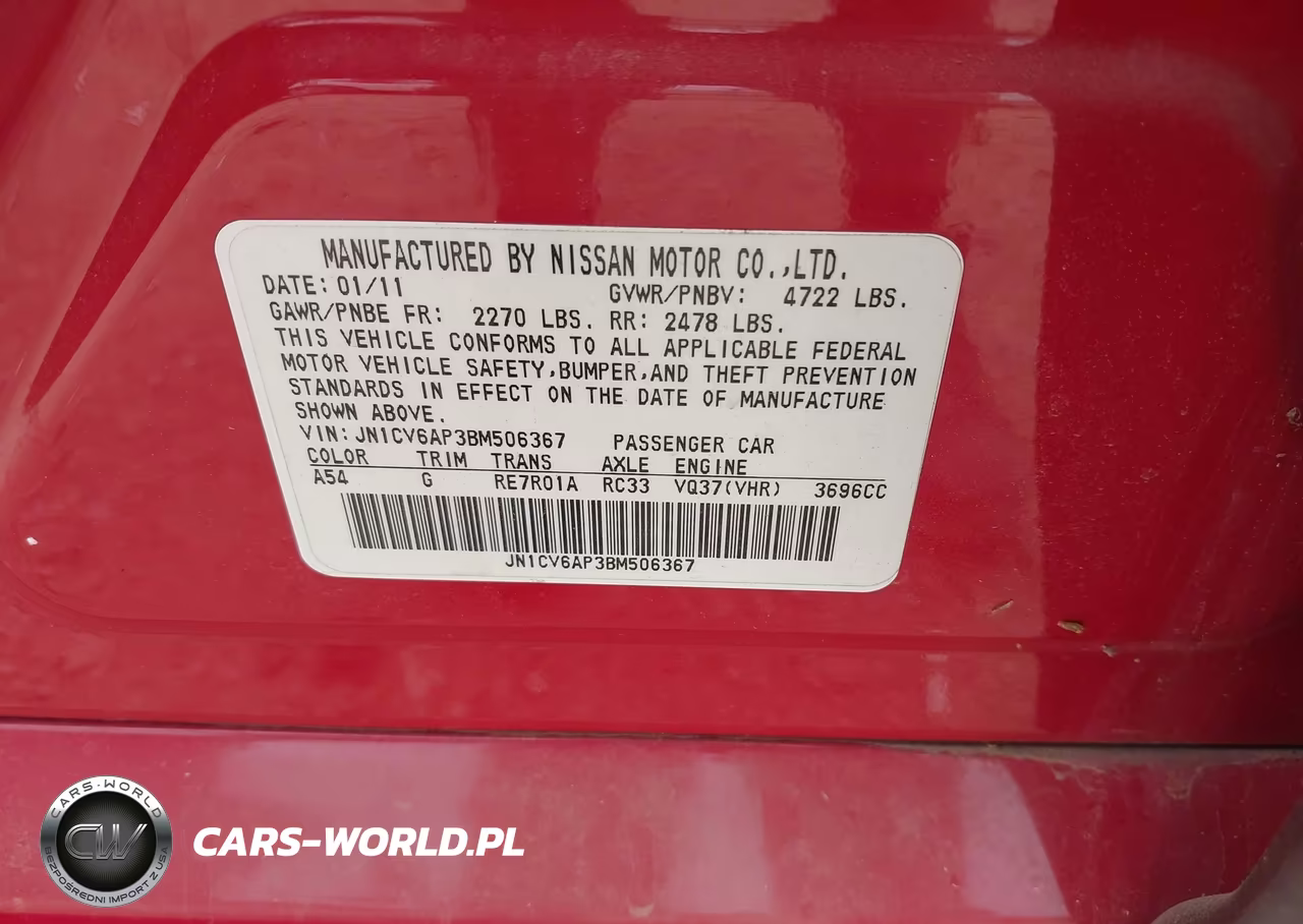 2011 Infiniti G37 Journey VIN:JN1CV6AP3BM506367 - 9