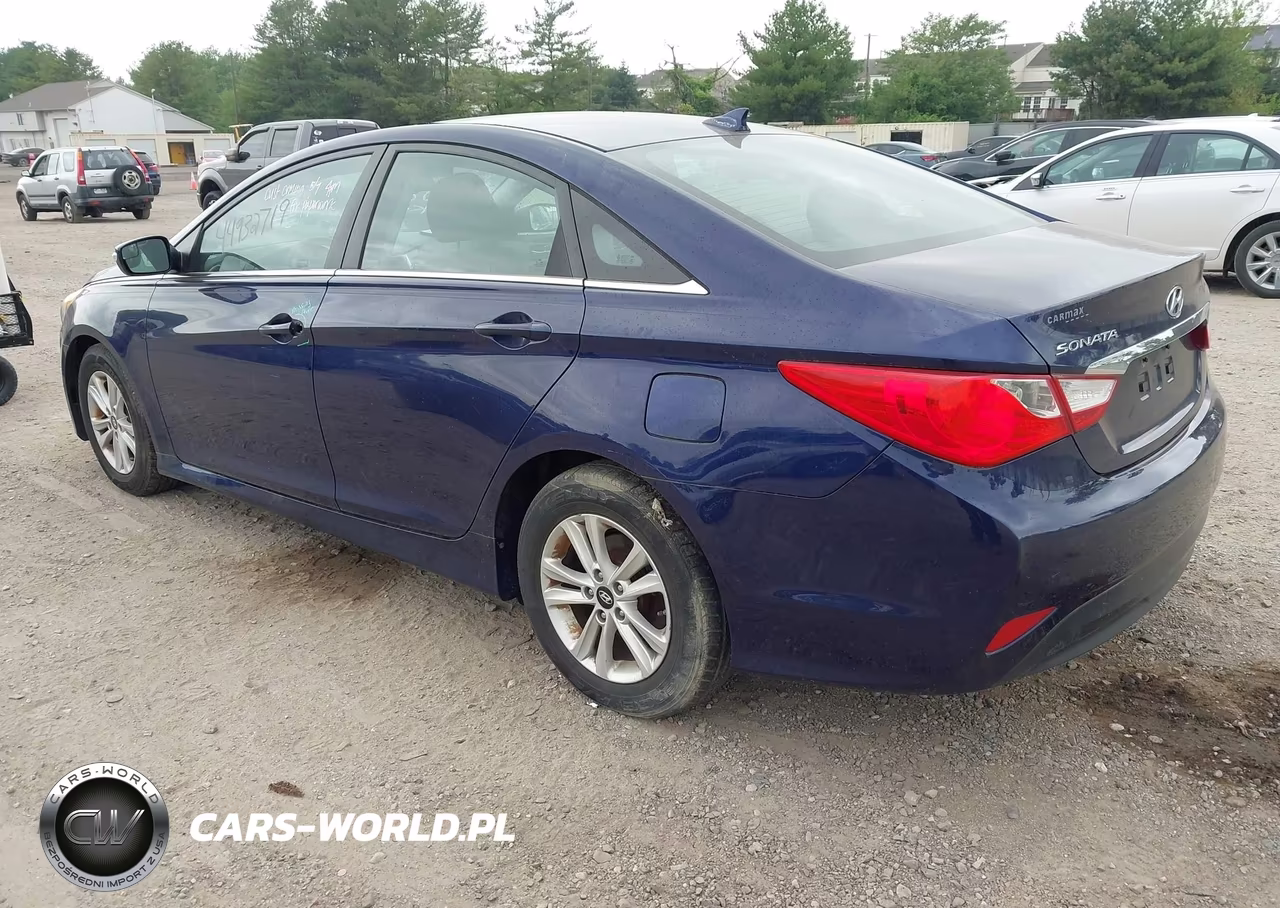2014 Hyundai Sonata Gls VIN:5NPEB4ACXEH830785 - 3