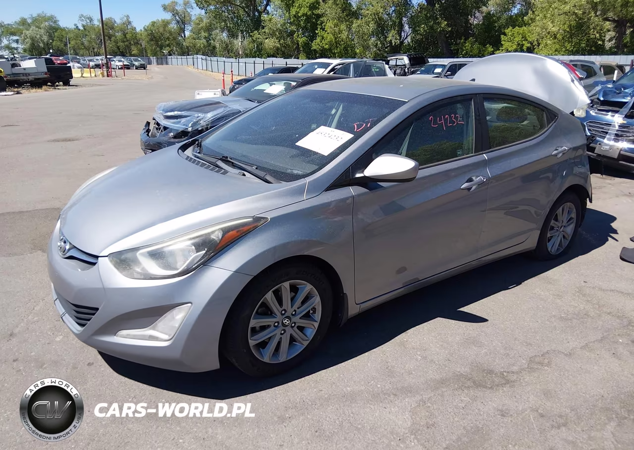 2015 Hyundai Elantra Se VIN:KMHDH4AE1FU301417 - 2