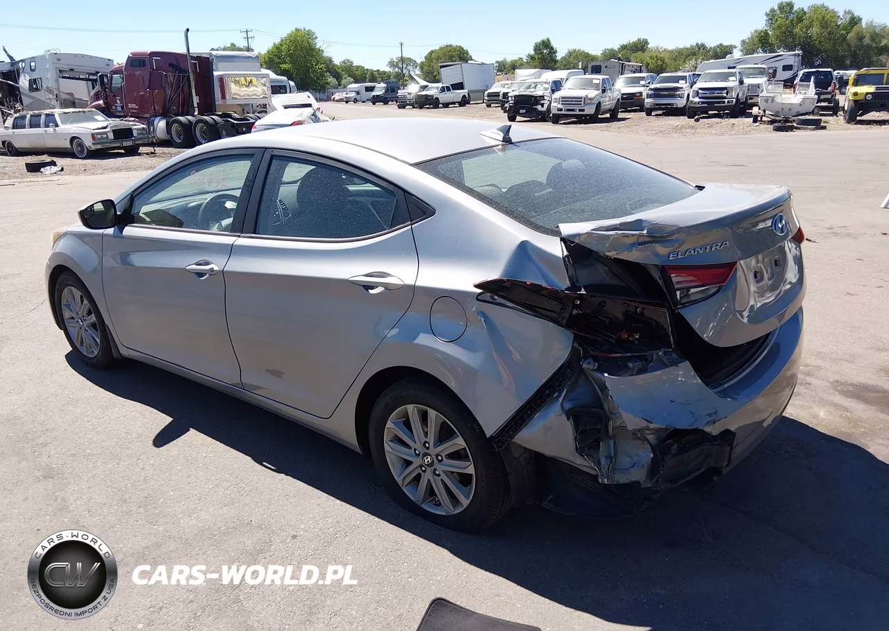 2015 Hyundai Elantra Se VIN:KMHDH4AE1FU301417 - 3