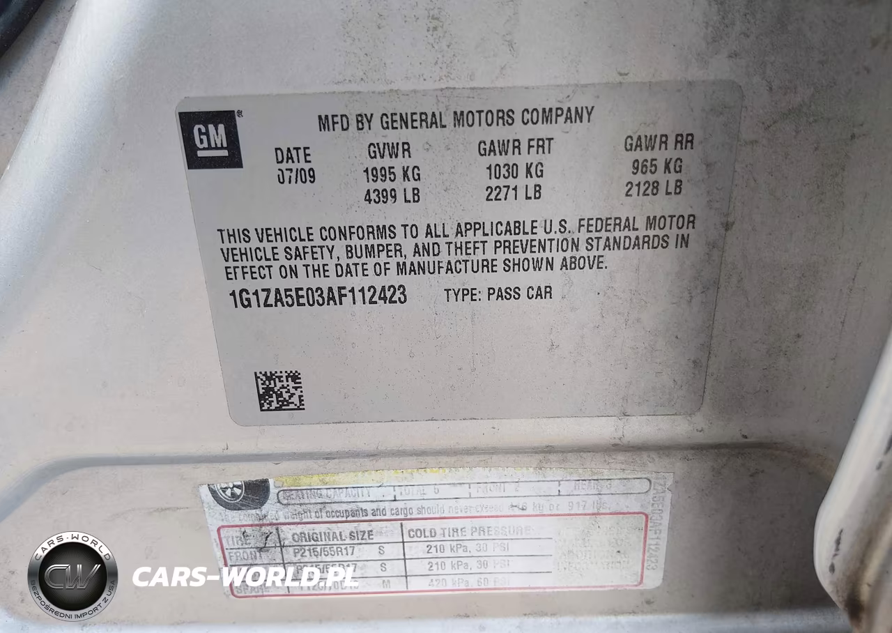 2010 Chevrolet Malibu Ls VIN:1G1ZA5E03AF112423 - 9