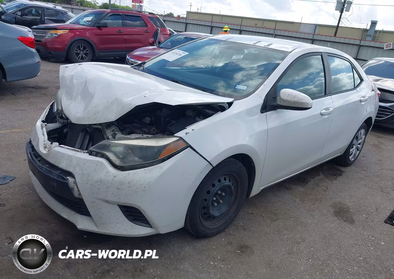 2016 Toyota Corolla Le VIN:5YFBURHE3GP546521 - 2