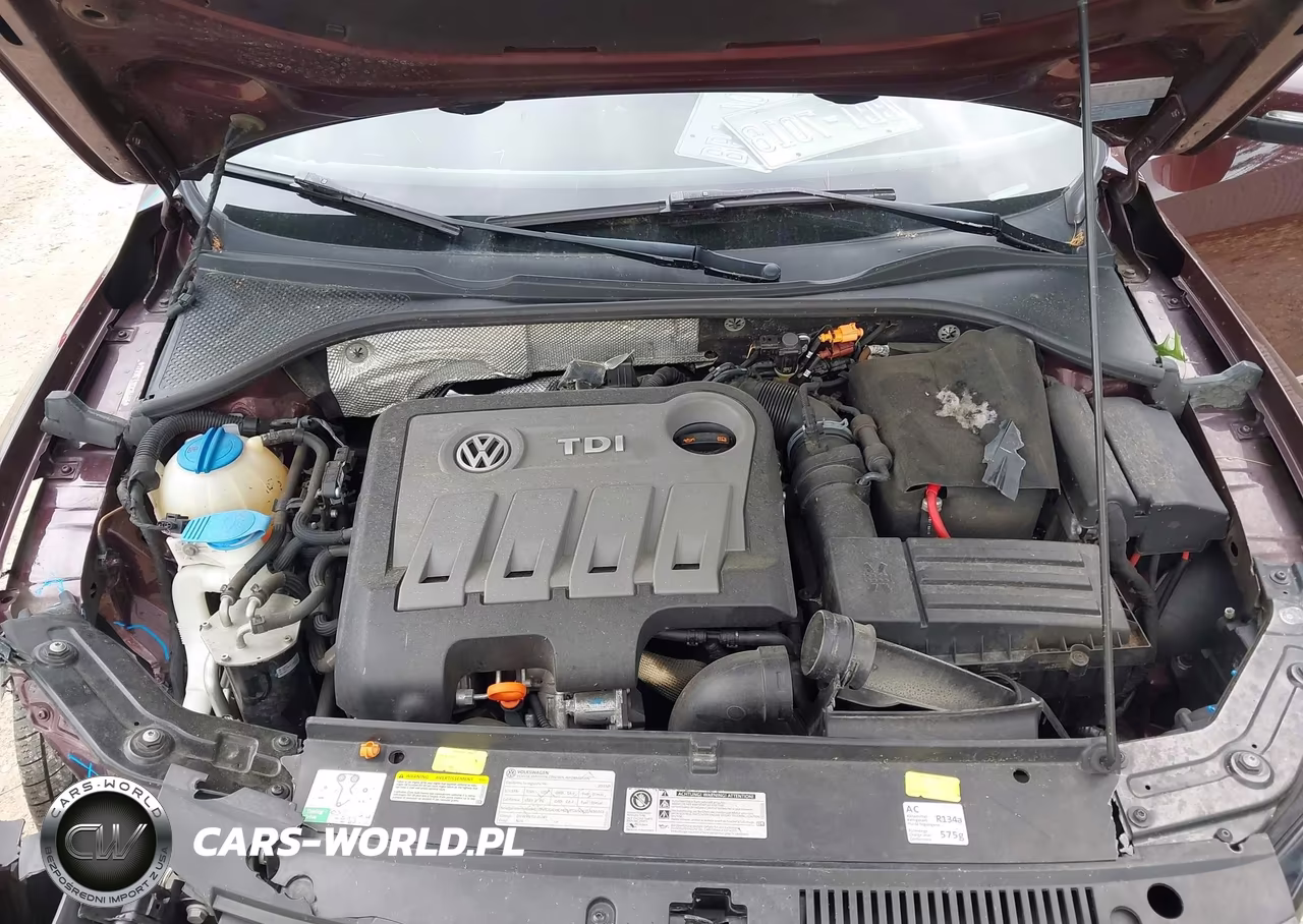 2013 Volkswagen Passat 2.0L Tdi Se VIN:1VWBN7A38DC054305 - 10