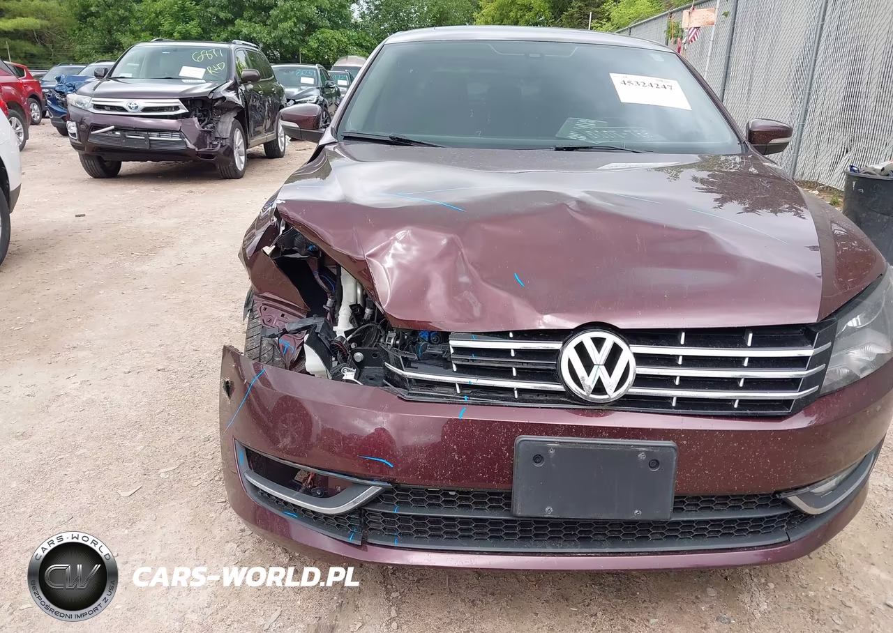 2013 Volkswagen Passat 2.0L Tdi Se VIN:1VWBN7A38DC054305 - 6