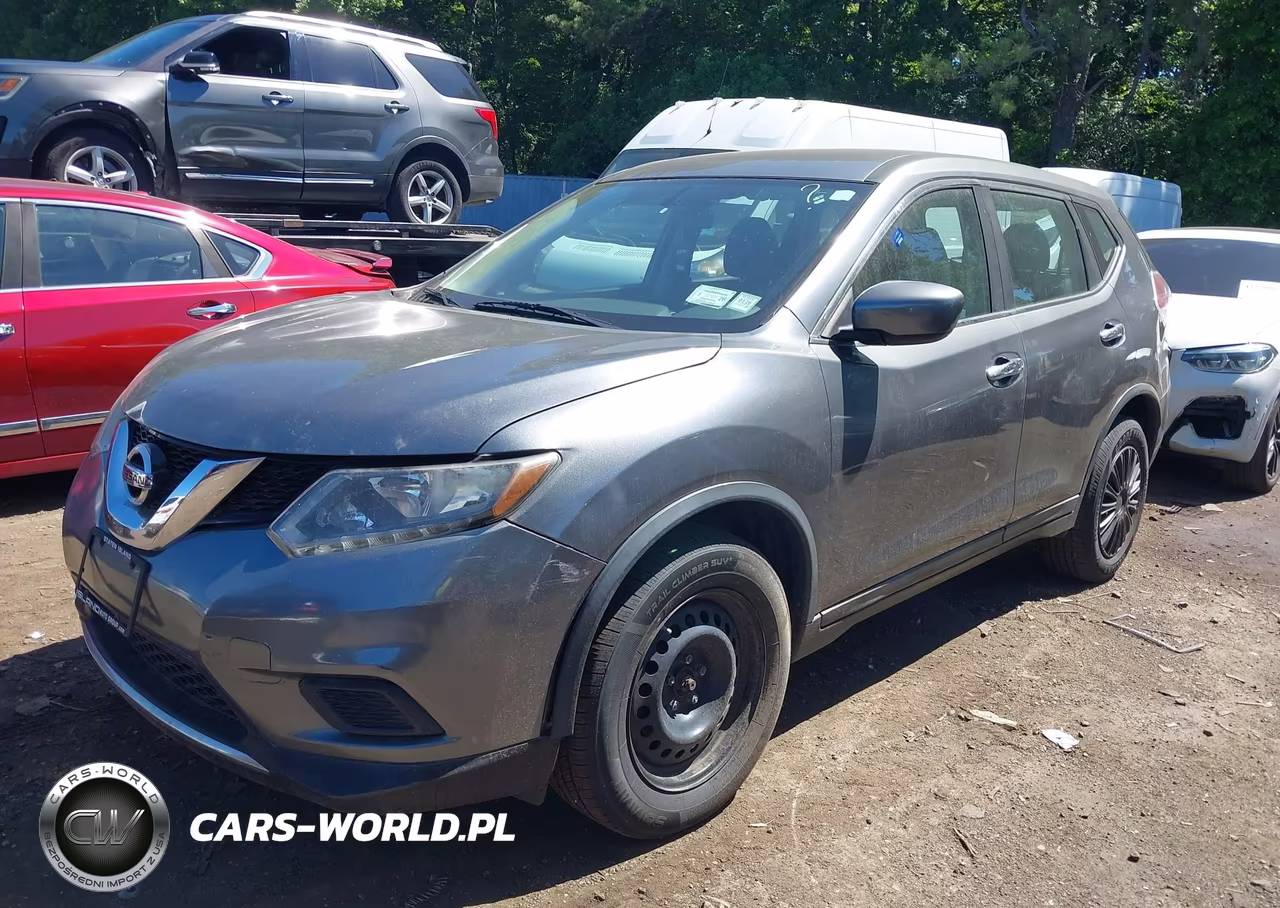 2016 Nissan Rogue S-Sl-Sv VIN:5N1AT2MT4GC795845 - 2