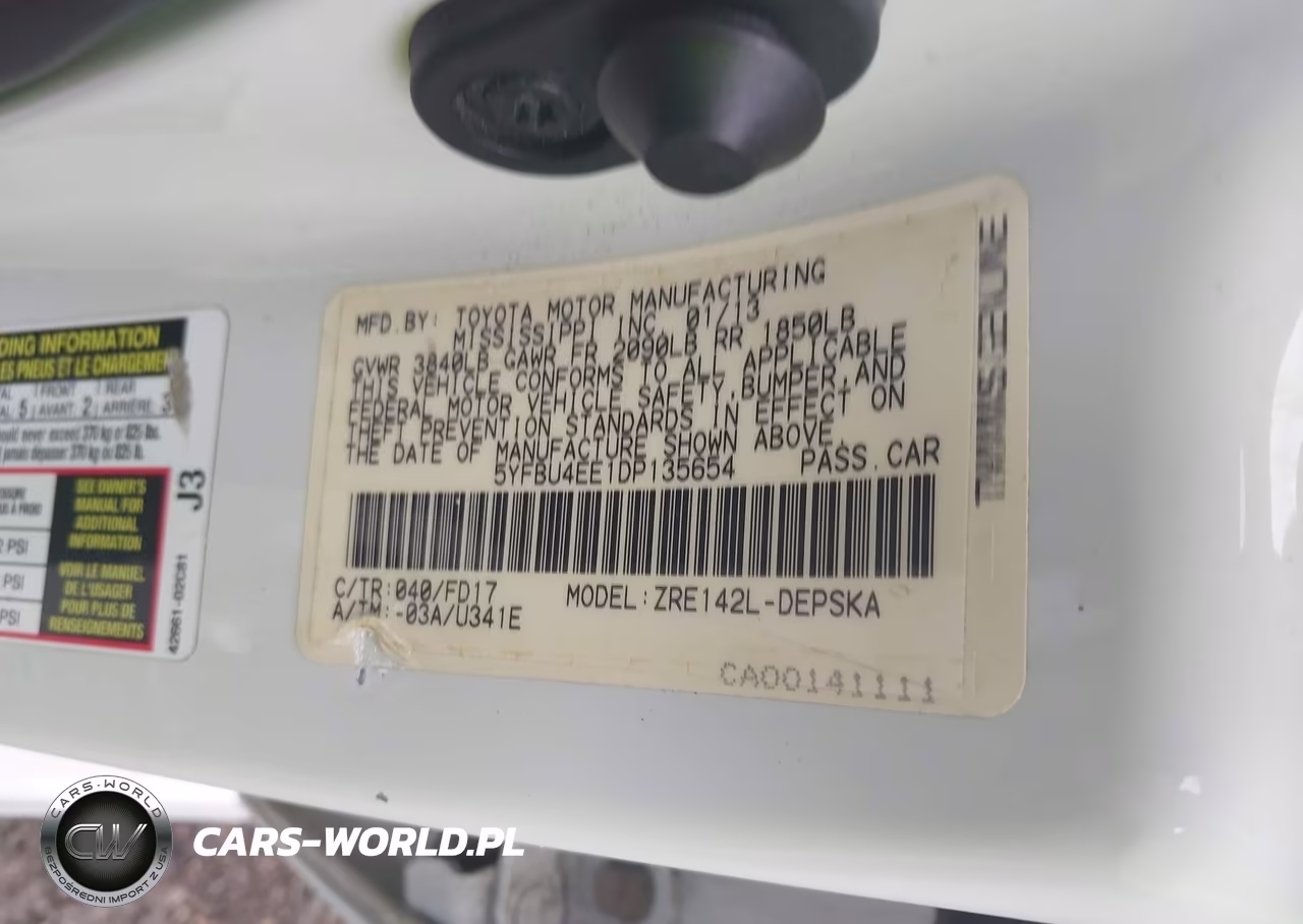 2013 Toyota Corolla S VIN:5YFBU4EE1DP135654 - 9