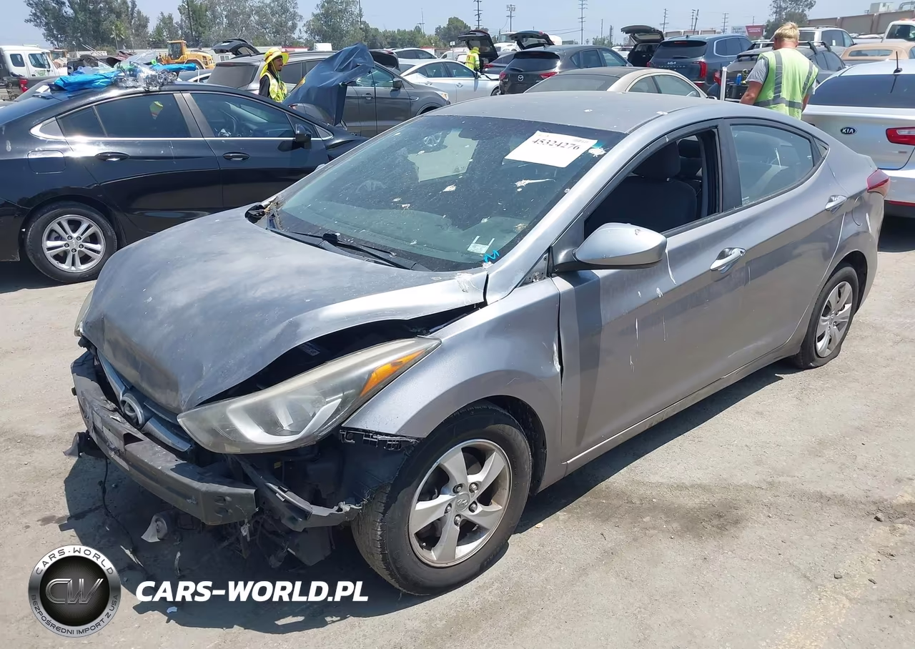 2016 Hyundai Elantra Se VIN:KMHDH4AE2GU504267 - 2