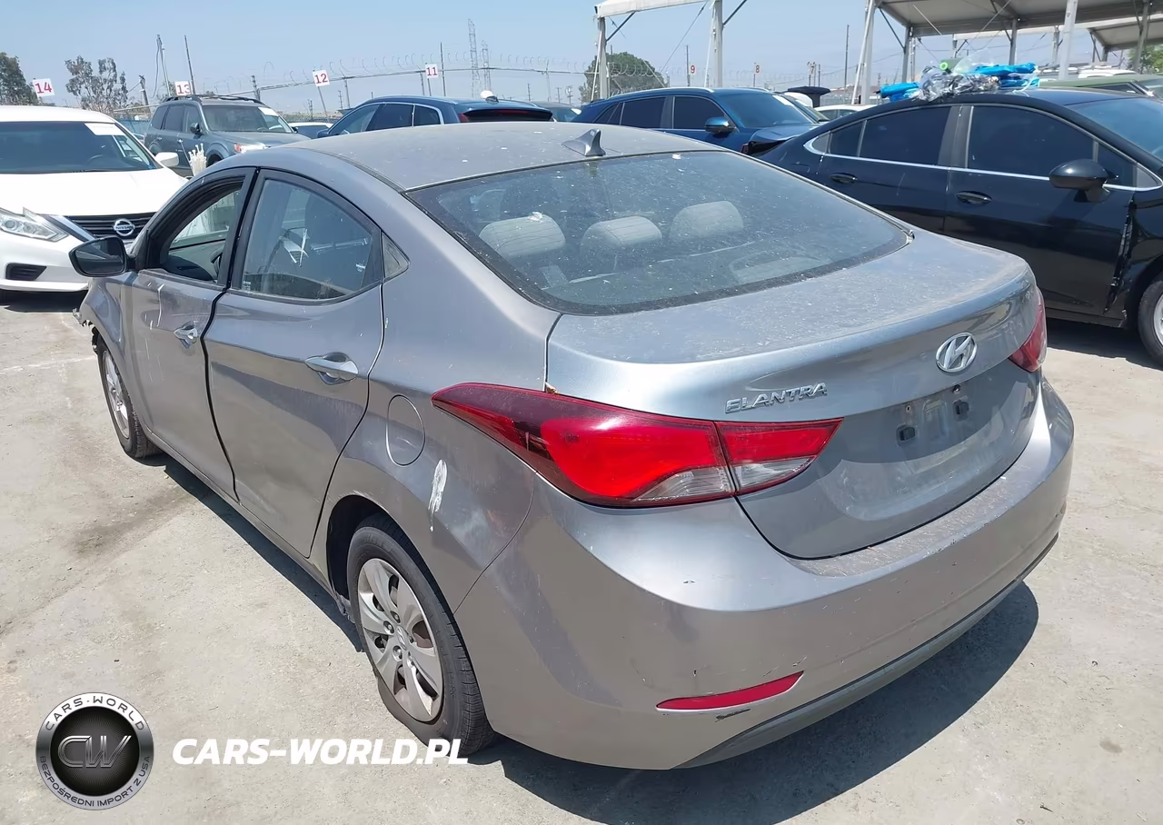 2016 Hyundai Elantra Se VIN:KMHDH4AE2GU504267 - 3