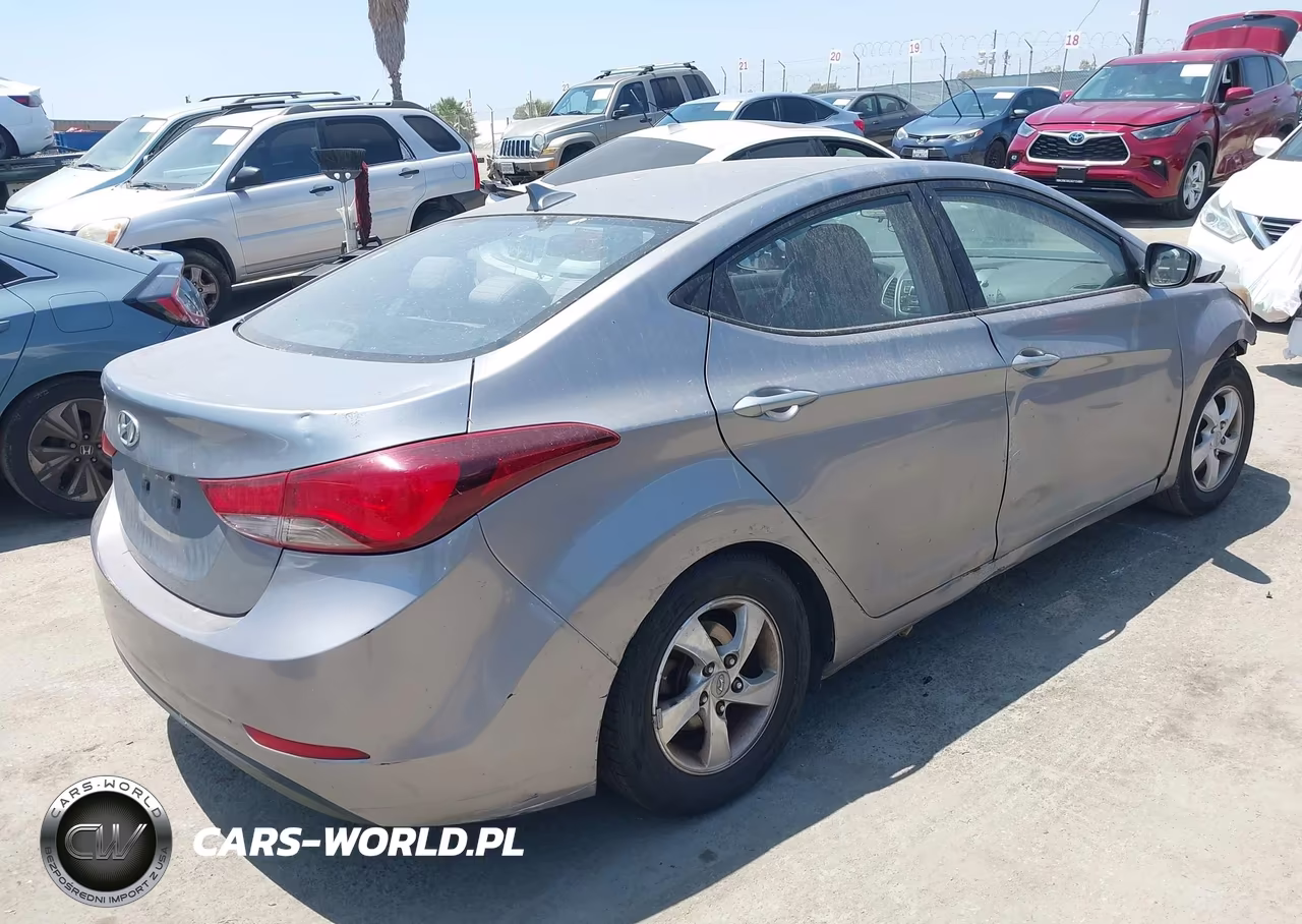 2016 Hyundai Elantra Se VIN:KMHDH4AE2GU504267 - 4