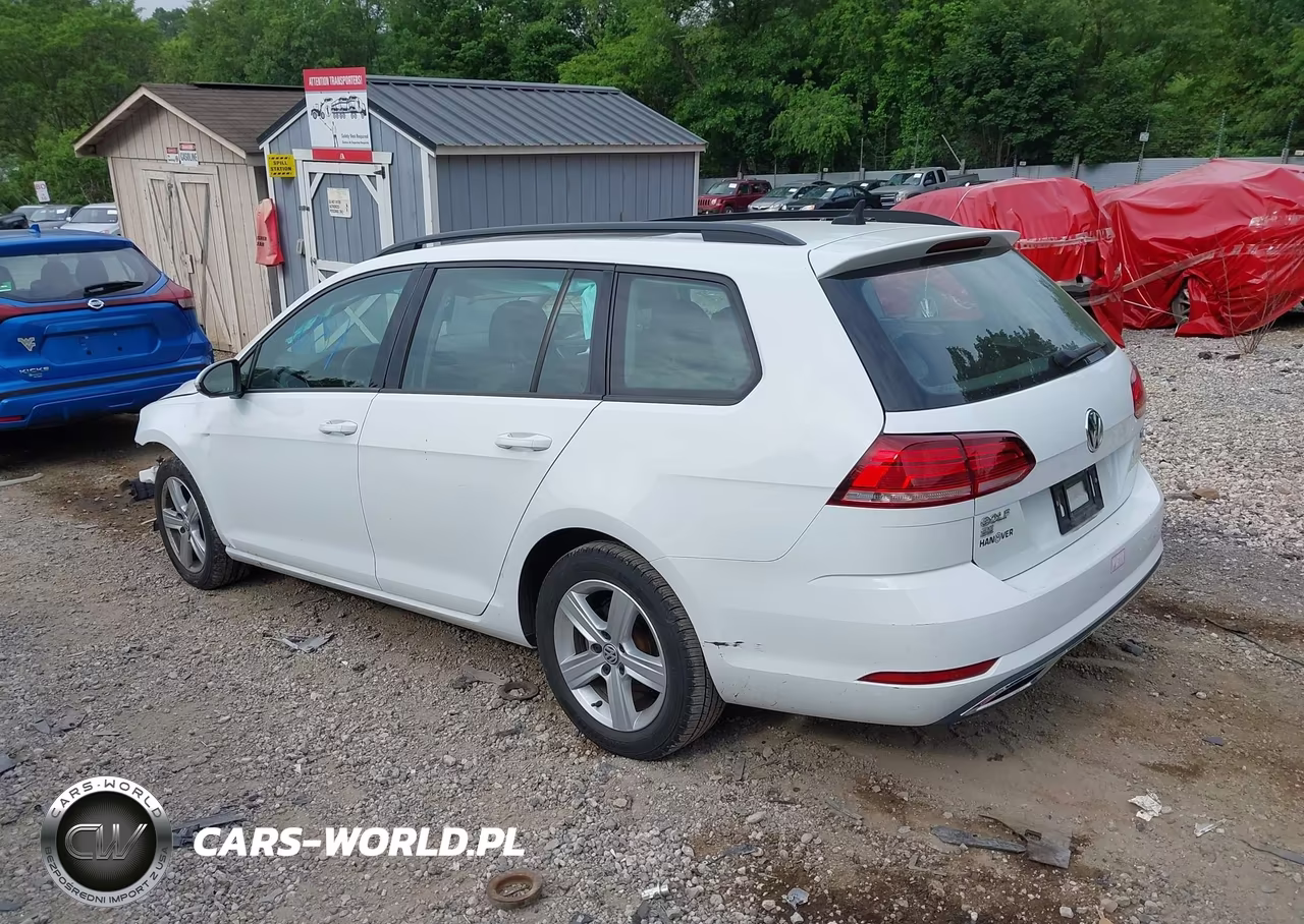 2018 Volkswagen Golf Sportwagen Tsi S-Tsi Se VIN:3VWD17AU5JM758646 - 3