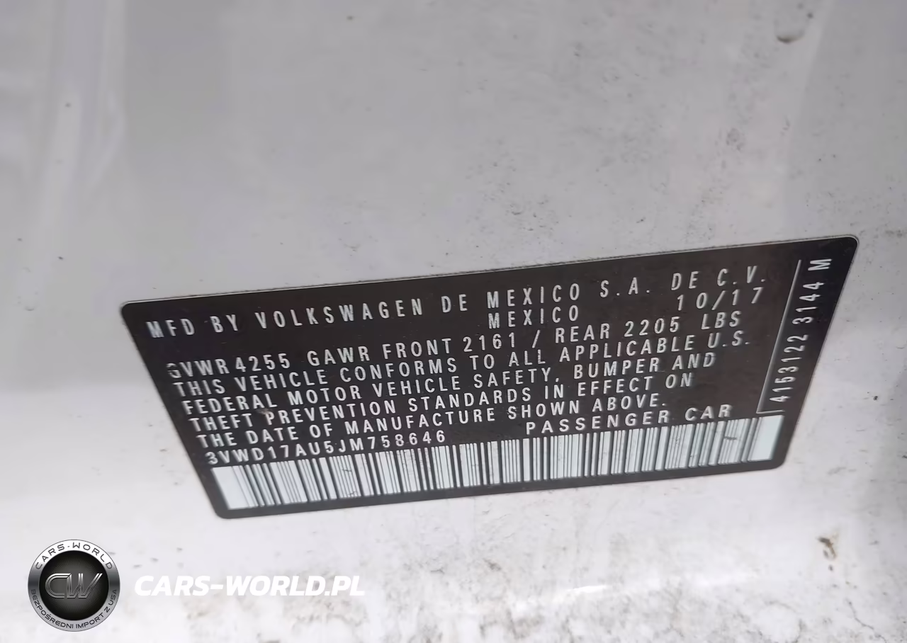 2018 Volkswagen Golf Sportwagen Tsi S-Tsi Se VIN:3VWD17AU5JM758646 - 9