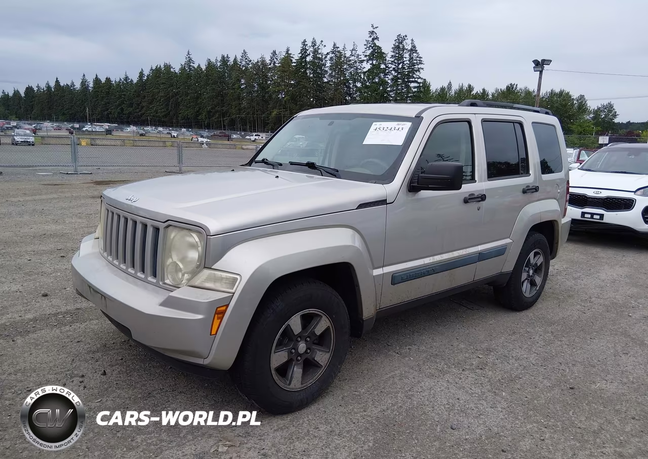 2008 Jeep Liberty Sport VIN:1J8GP28KX8W134639 - 2