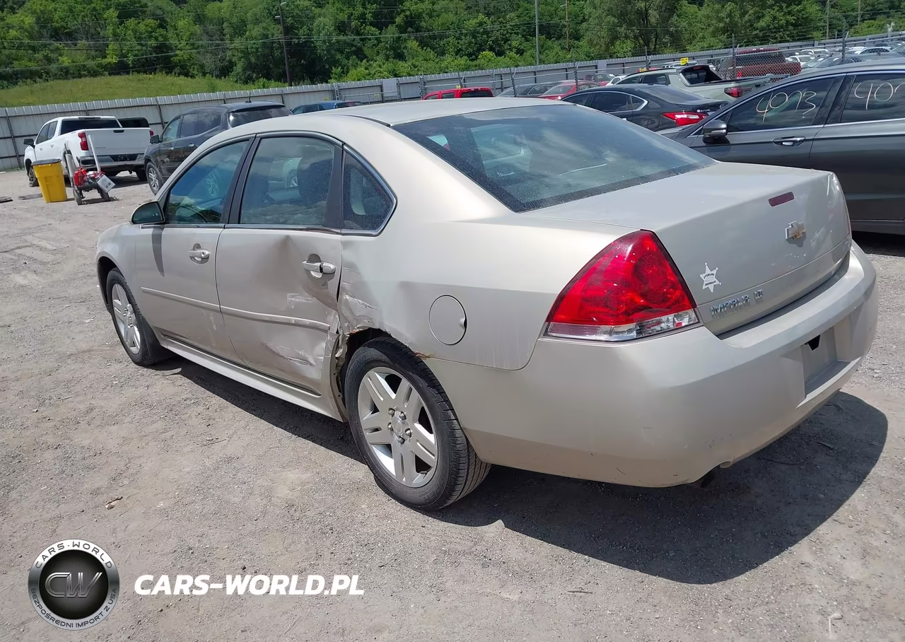 2012 Chevrolet Impala Lt VIN:2G1WG5E37C1249709 - 3