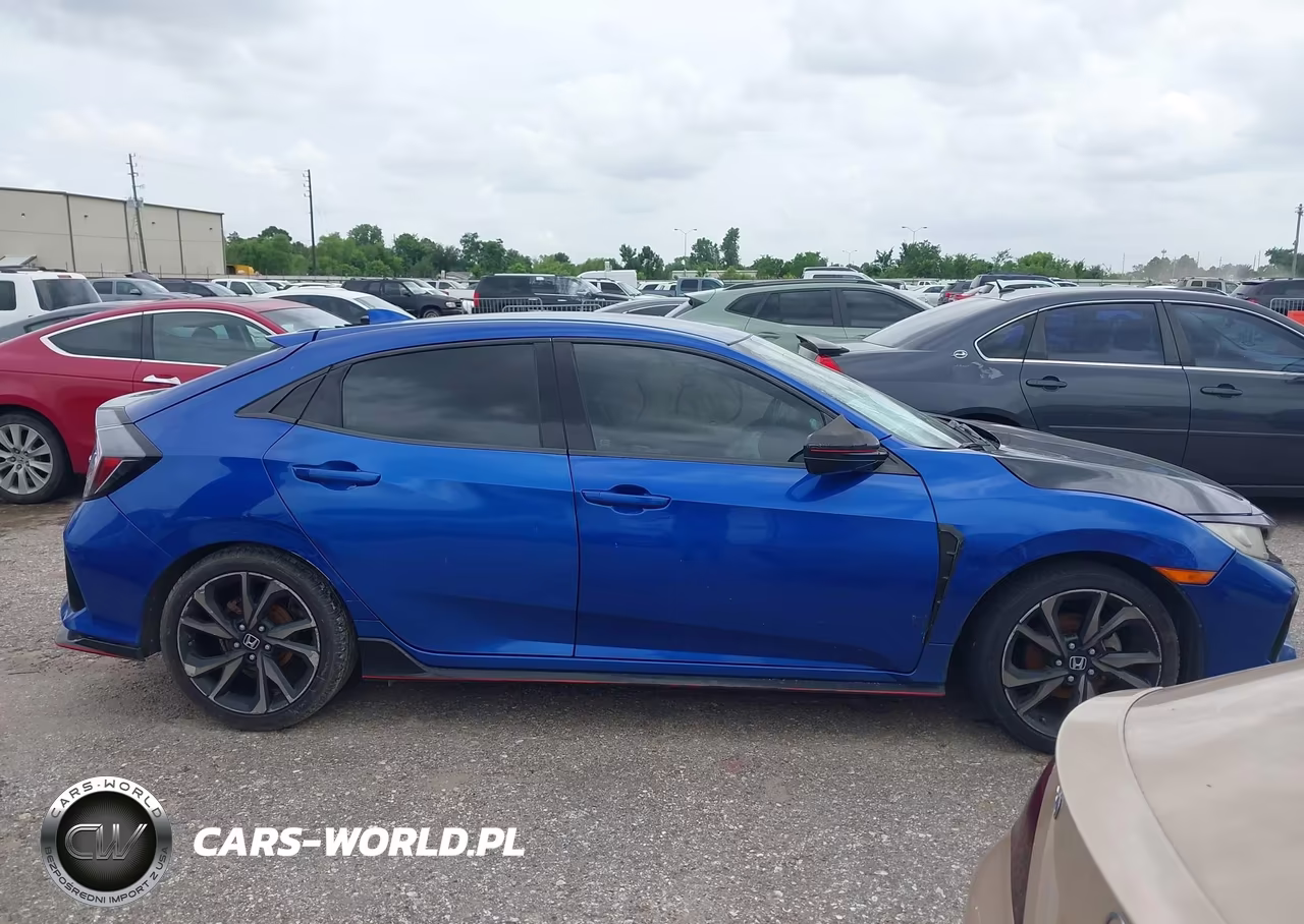 2017 Honda Civic Sport VIN:SHHFK7H46HU222218 - 12