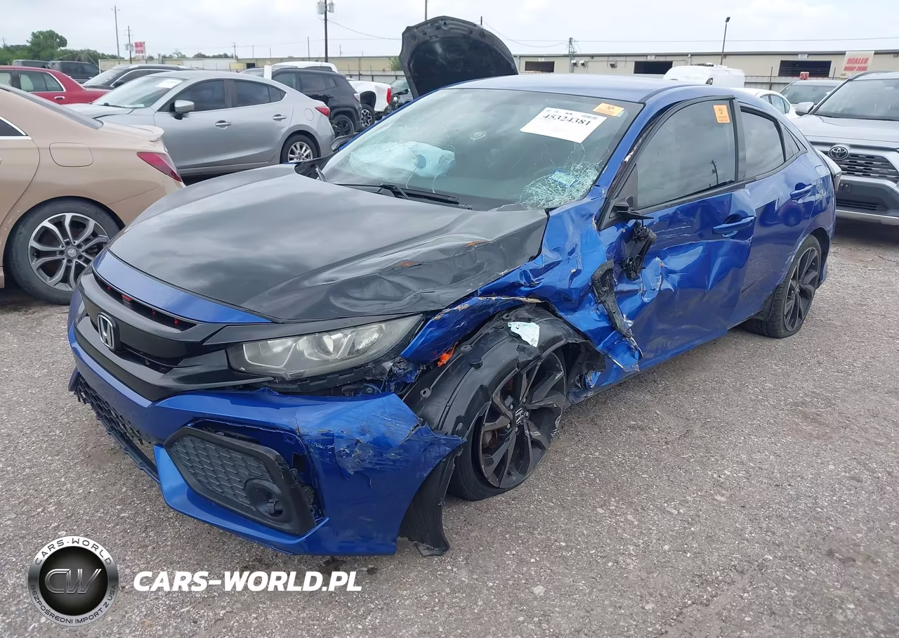 2017 Honda Civic Sport VIN:SHHFK7H46HU222218 - 2