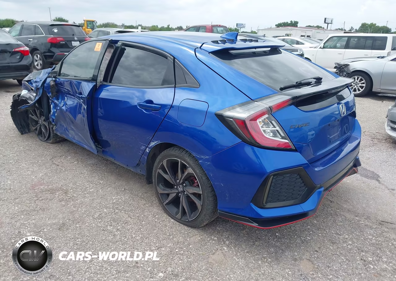 2017 Honda Civic Sport VIN:SHHFK7H46HU222218 - 3