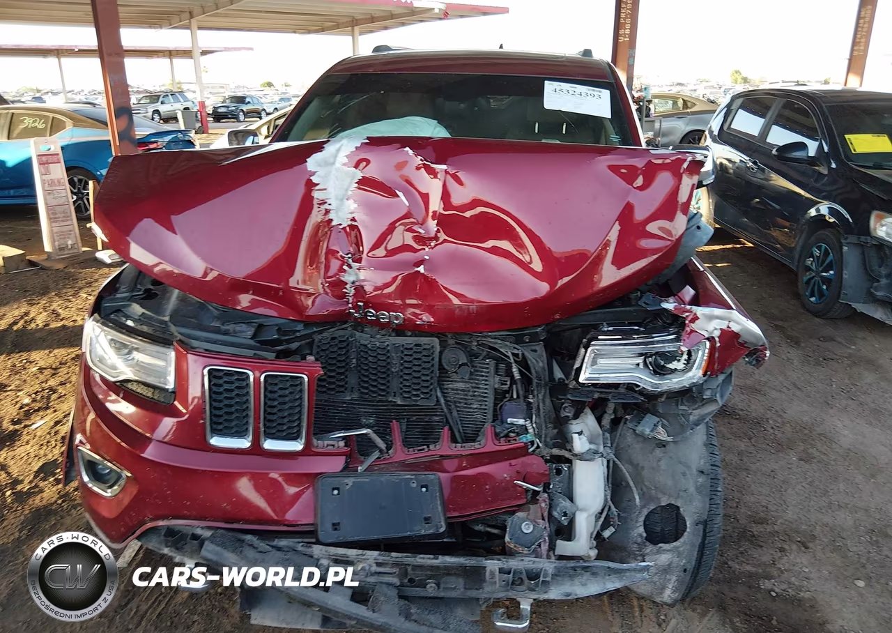 2014 Jeep Grand Cherokee Overland VIN:1C4RJECG6EC581276 - 13