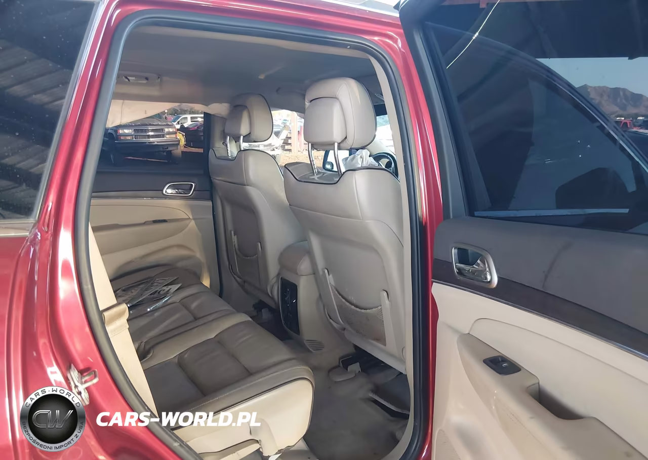 2014 Jeep Grand Cherokee Overland VIN:1C4RJECG6EC581276 - 8