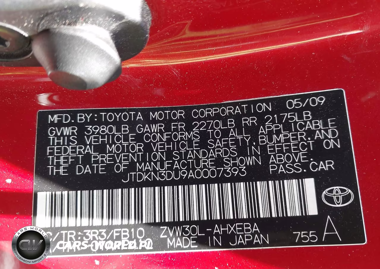 2010 Toyota Prius Iii VIN:JTDKN3DU9A0007393 - 9