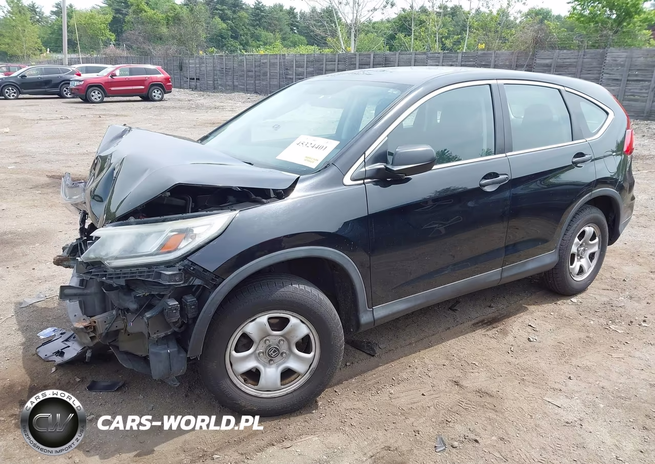 2015 Honda Cr-V Lx VIN:5J6RM4H3XFL123517 - 2