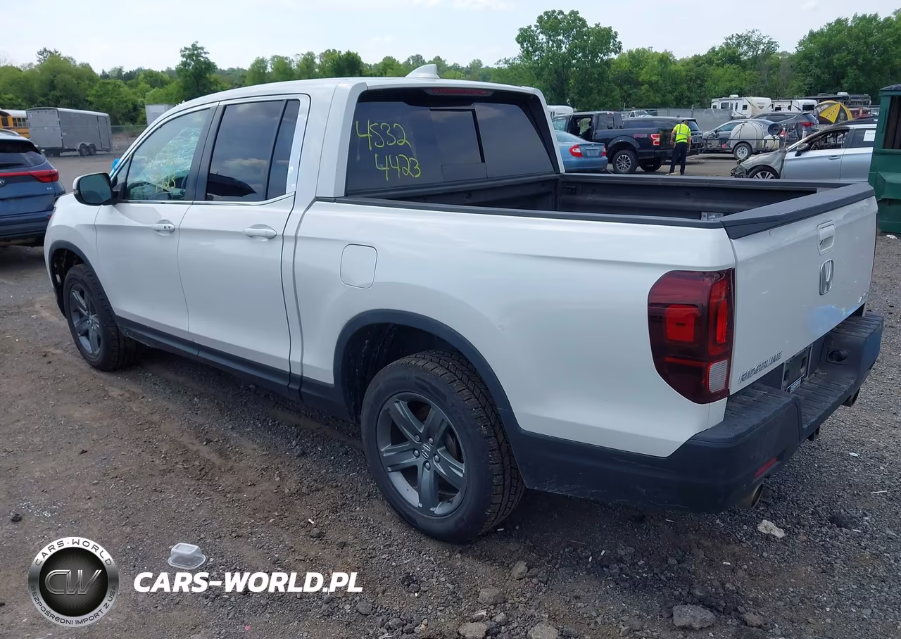2023 Honda Ridgeline Rtl VIN:5FPYK3F53PB030582 - 3
