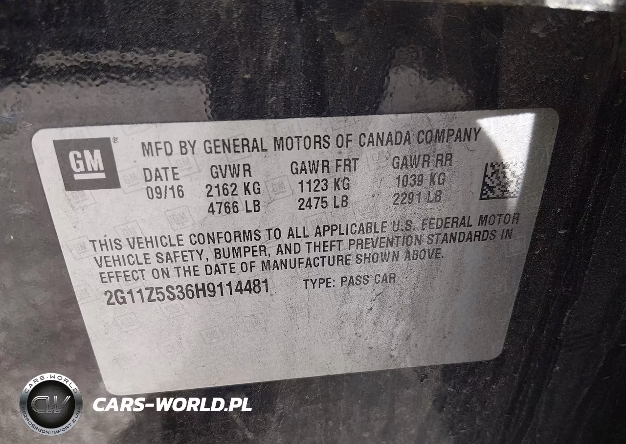 2017 Chevrolet Impala Ls VIN:2G11Z5S36H9114481 - 9