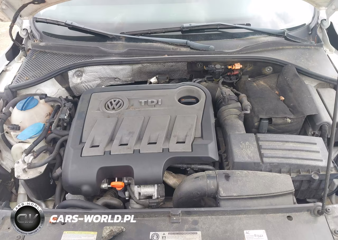 2012 Volkswagen Passat 2.0L Tdi Se VIN:1VWBN7A33CC019041 - 10