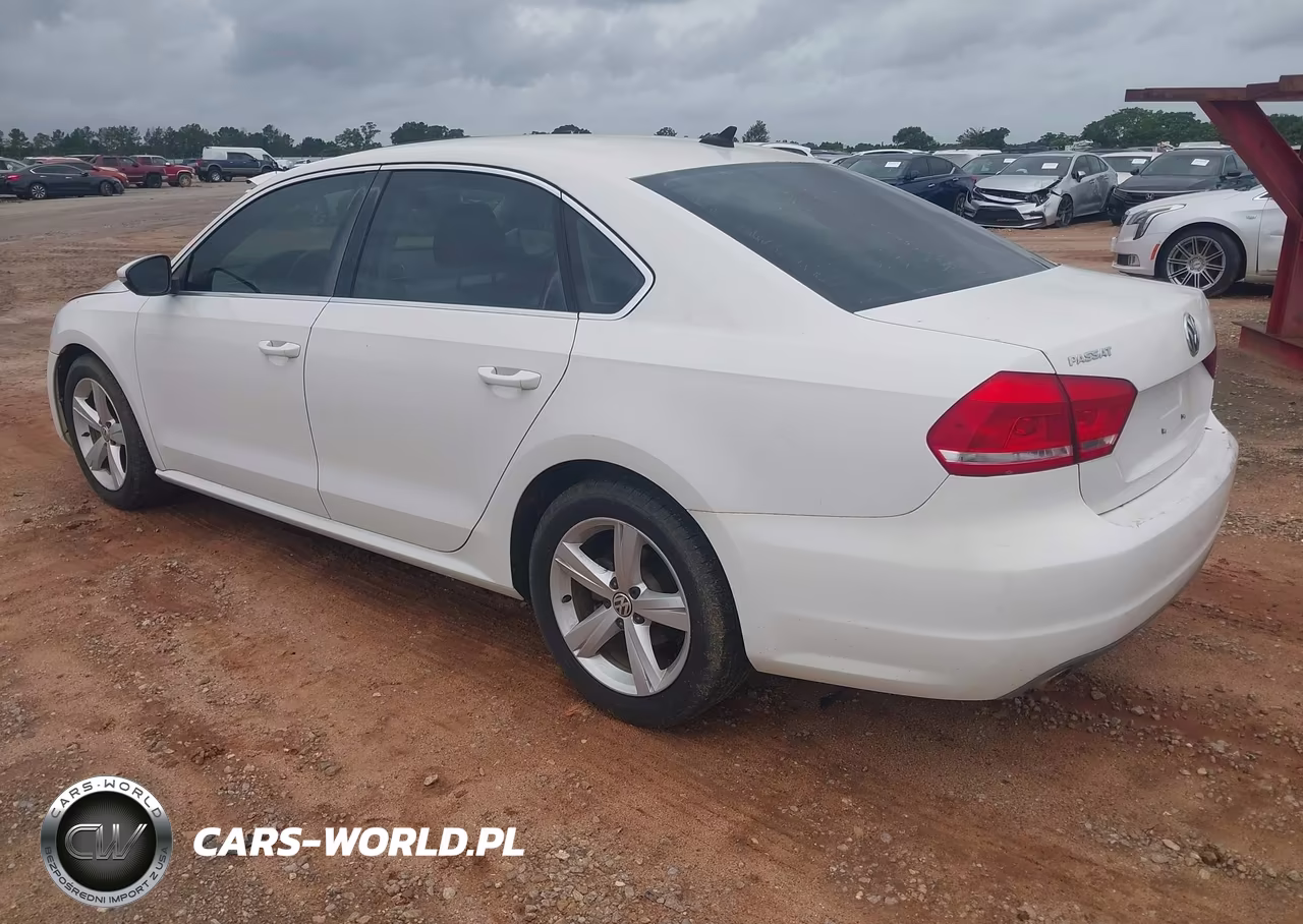 2012 Volkswagen Passat 2.0L Tdi Se VIN:1VWBN7A33CC019041 - 3