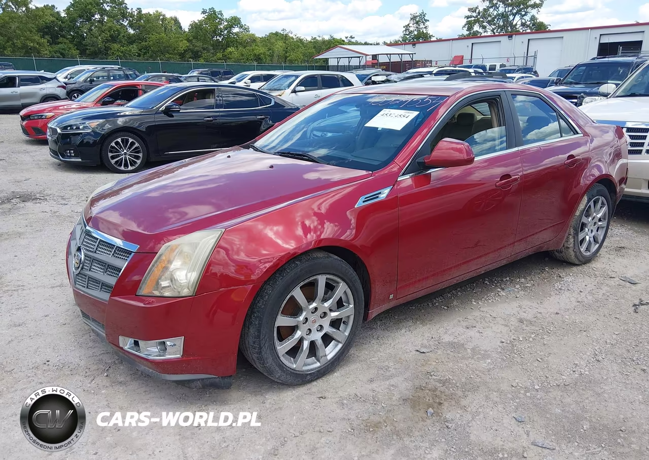 2009 Cadillac Cts Rwd W-1Sa VIN:1G6DF577490170300 - 2