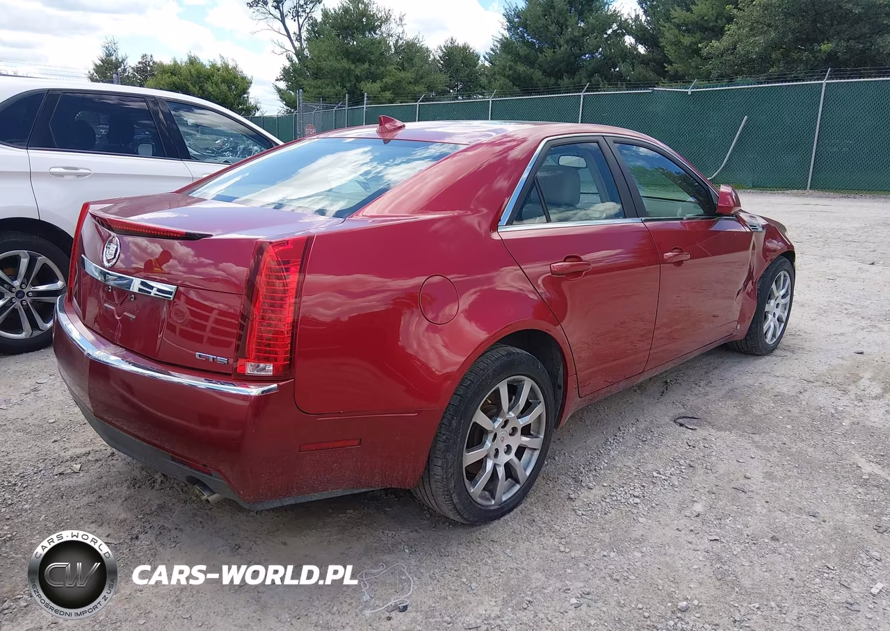2009 Cadillac Cts Rwd W-1Sa VIN:1G6DF577490170300 - 4
