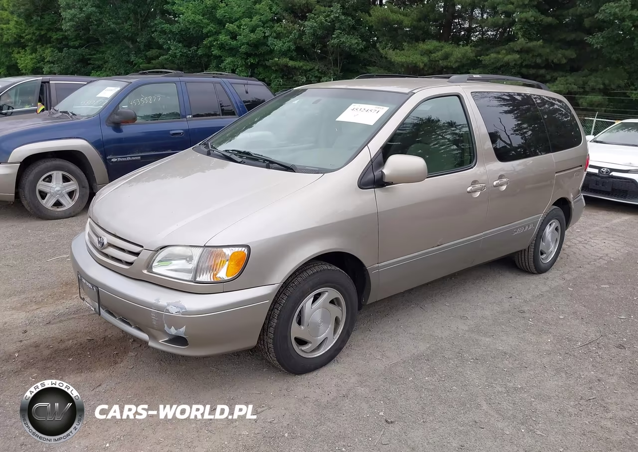 2003 Toyota Sienna Le VIN:4T3ZF13C43U519876 - 2
