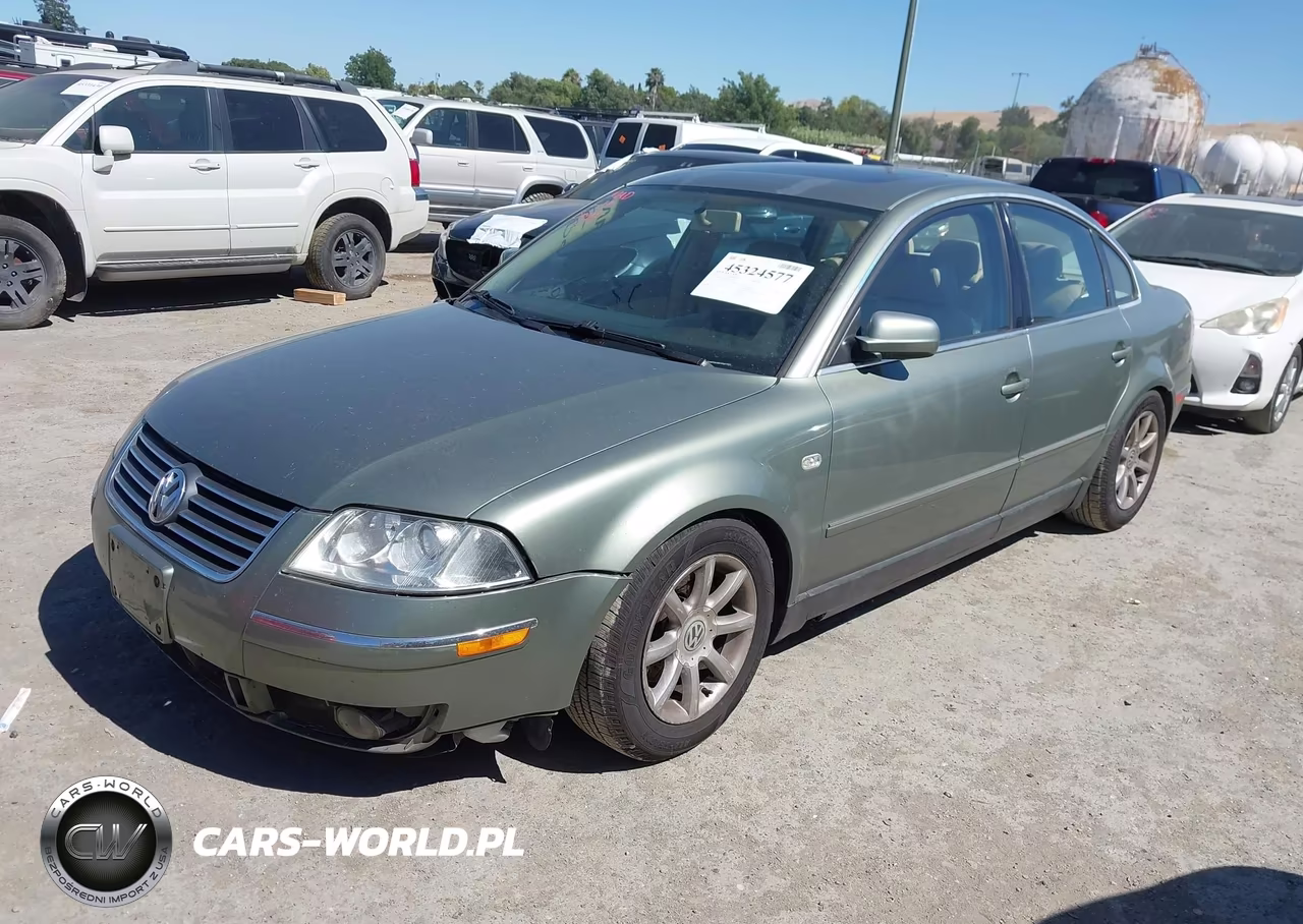 2004 Volkswagen Passat Gls VIN:WVWPD63B54P097034 - 2