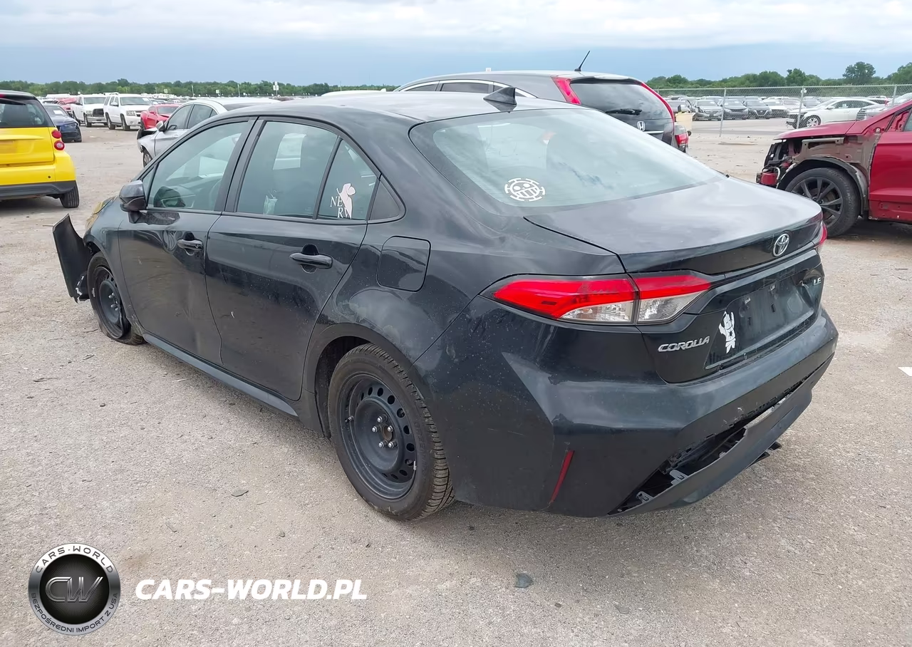 2020 Toyota Corolla Le VIN:5YFEPRAE9LP105646 - 3