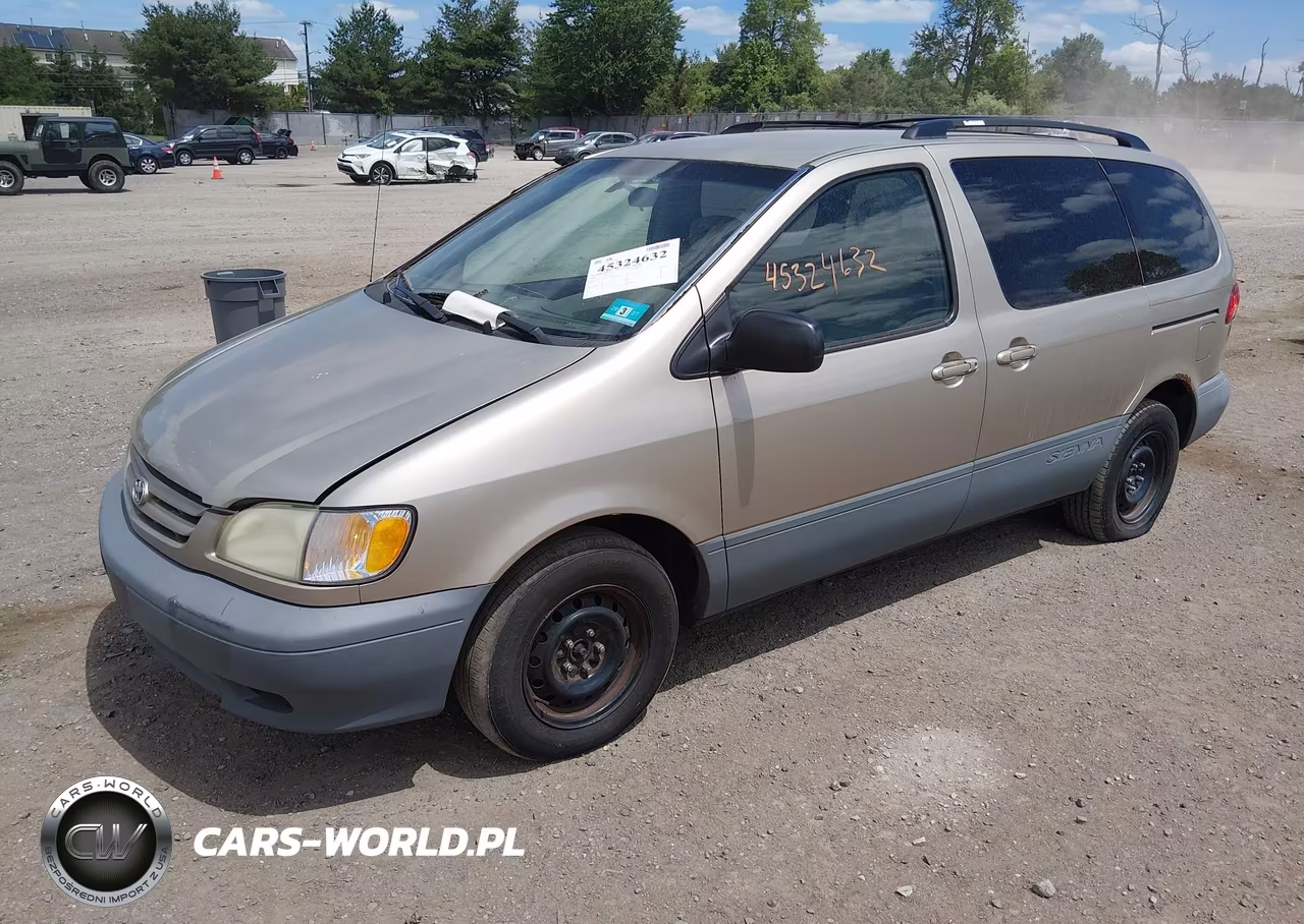 2003 Toyota Sienna Ce VIN:4T3ZF19C03U515363 - 2