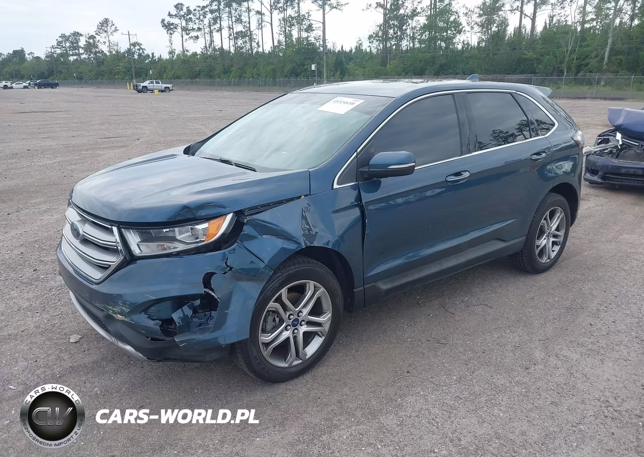 2016 Ford Edge Titanium VIN:2FMPK3K92GBB41548 - 2