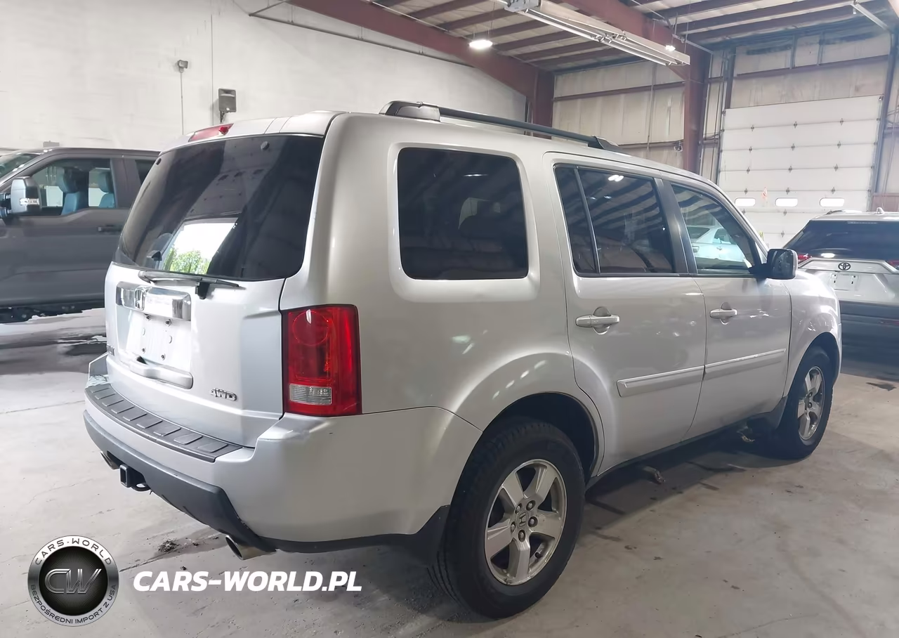 2009 Honda Pilot Ex-L VIN:5FNYF48599B017452 - 4