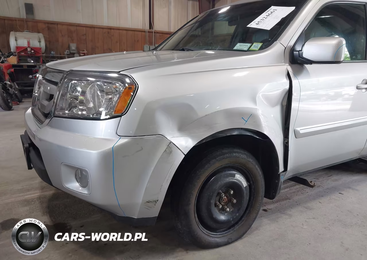 2009 Honda Pilot Ex-L VIN:5FNYF48599B017452 - 6
