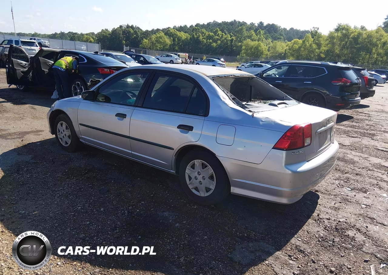 2004 Honda Civic Vp VIN:2HGES163X4H560537 - 3