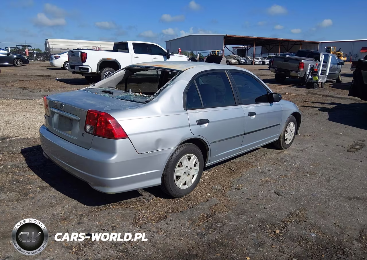 2004 Honda Civic Vp VIN:2HGES163X4H560537 - 4
