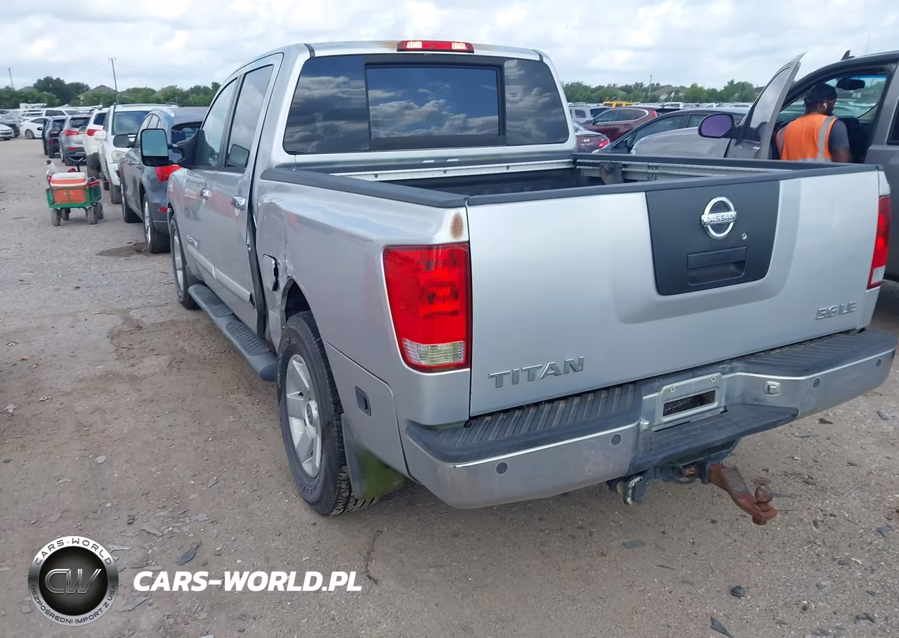 2005 Nissan Titan Le VIN:1N6AA07A45N500184 - 3