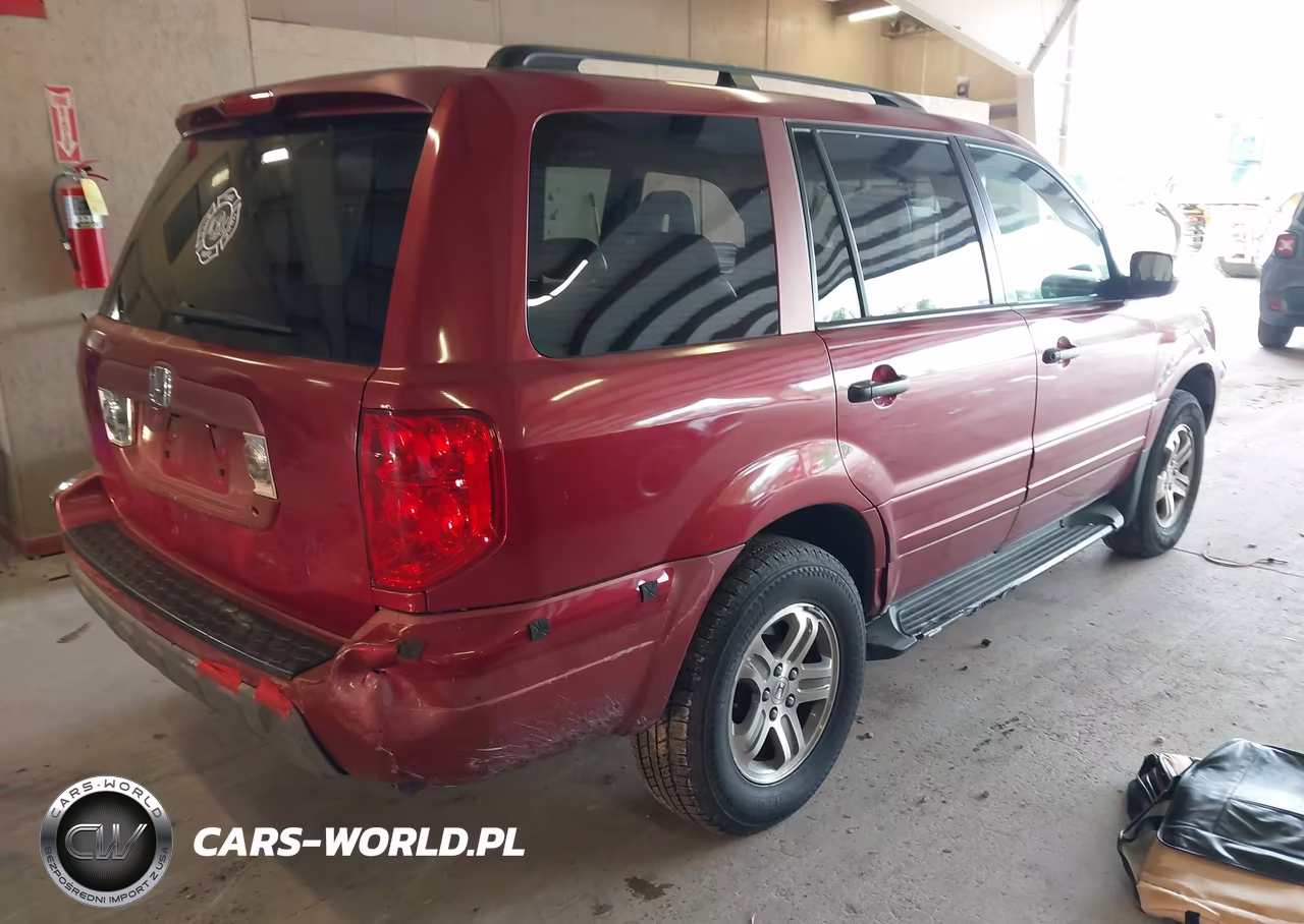2003 Honda Pilot Ex-L VIN:2HKYF18583H510868 - 4