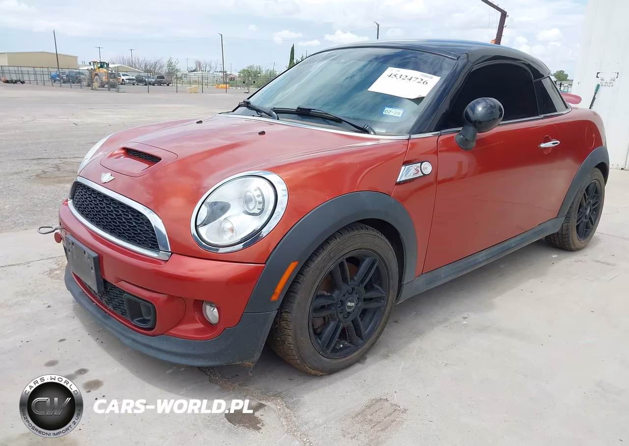 2014 Mini Coupe Cooper S VIN:WMWSX3C59ET772710 - 2