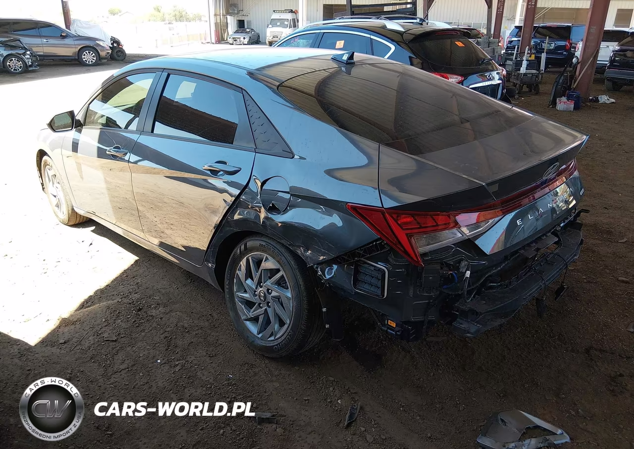 2026 Hyundai Elantra Hybrid Blue VIN:KMHLM4DJ0TU200123 - 3