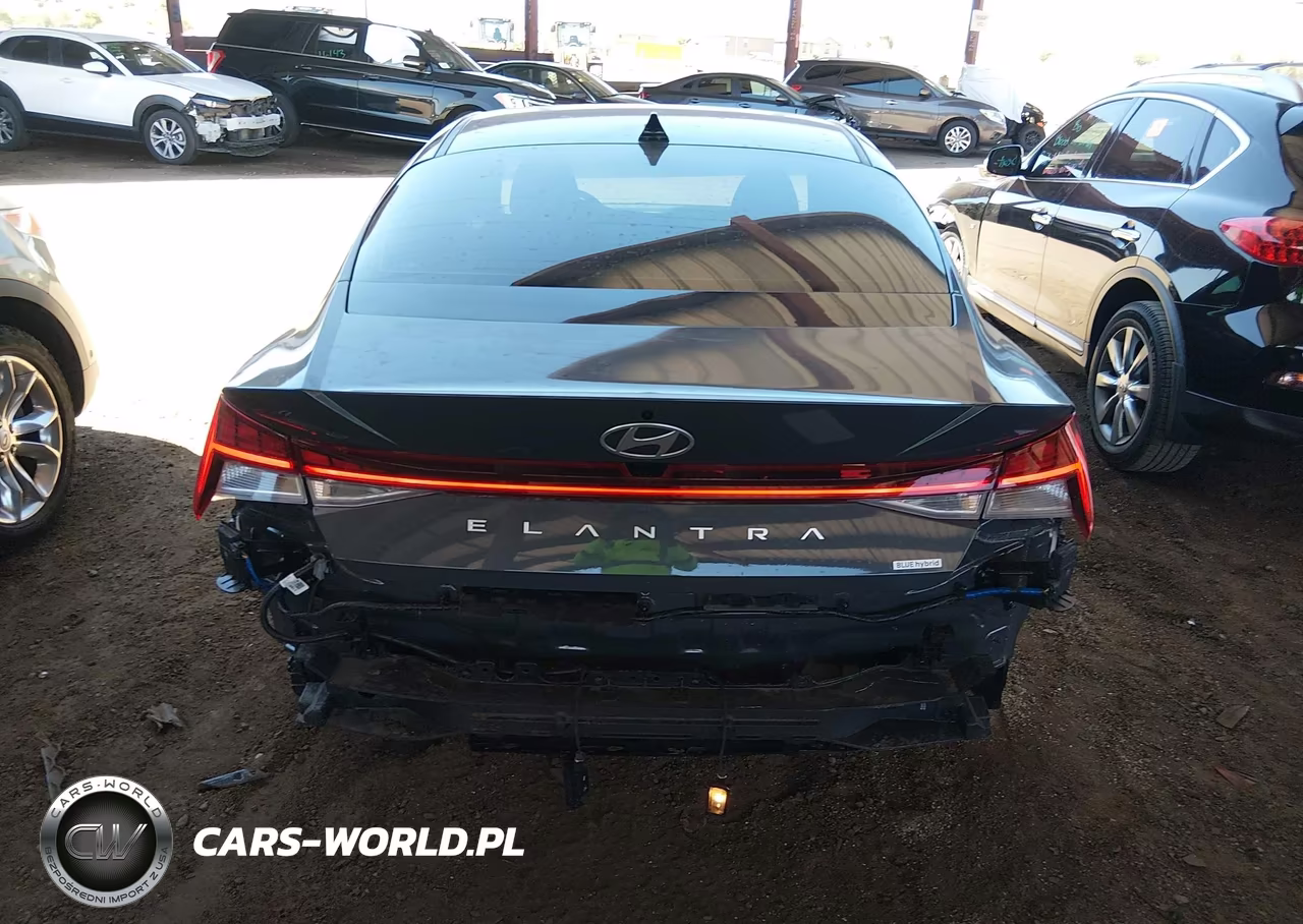 2026 Hyundai Elantra Hybrid Blue VIN:KMHLM4DJ0TU200123 - 6