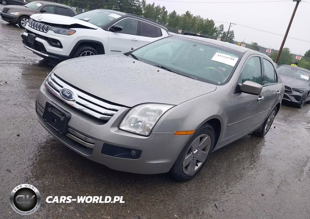 2008 Ford Fusion Se VIN:3FAHP07148R159523 - 2