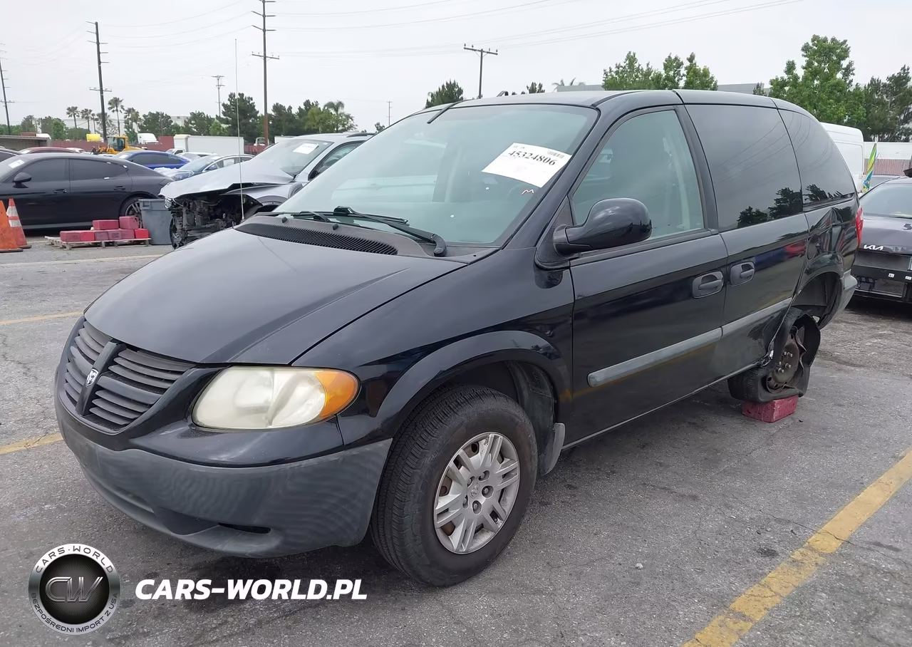 2006 Dodge Caravan Se VIN:1D4GP25B56B750445 - 2