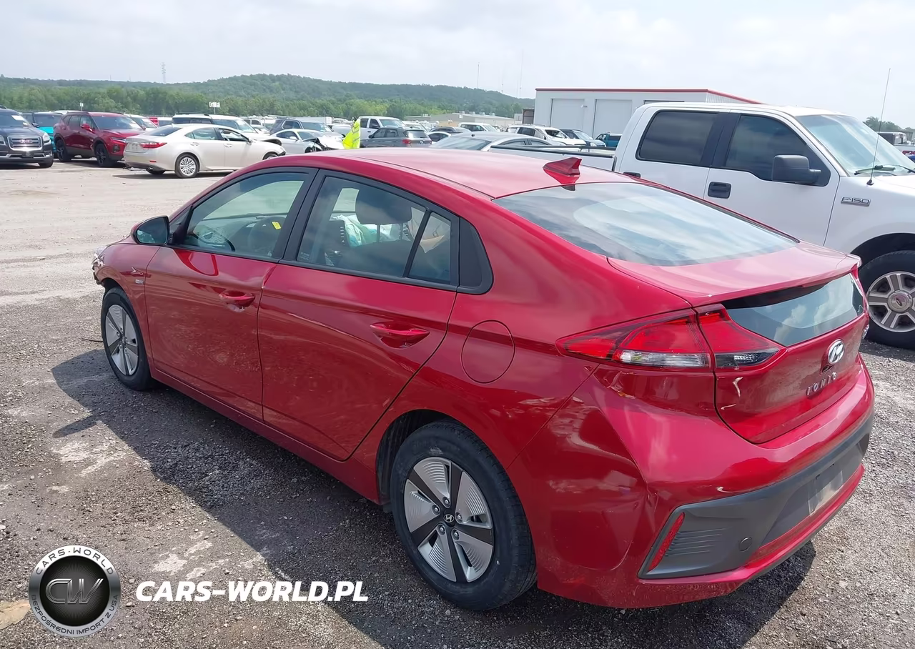 2020 Hyundai Ioniq Hybrid Blue VIN:KMHC65LC5LU225957 - 3
