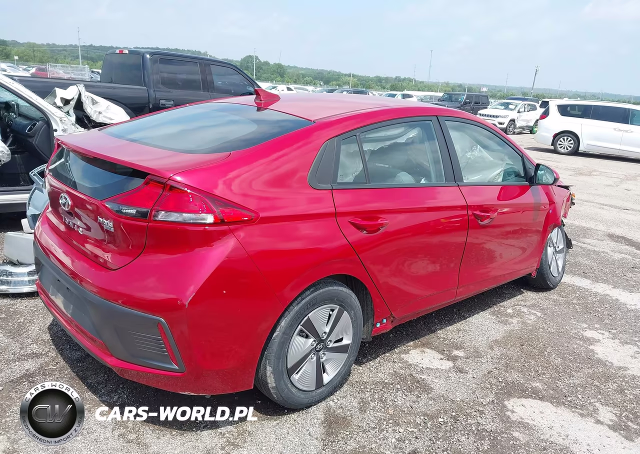 2020 Hyundai Ioniq Hybrid Blue VIN:KMHC65LC5LU225957 - 4