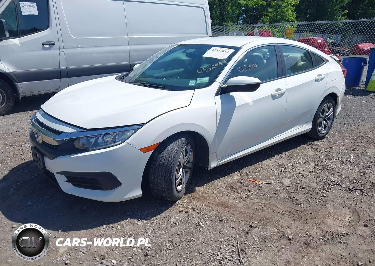 2017 Honda Civic Lx VIN:19XFC2F59HE229005 - 2