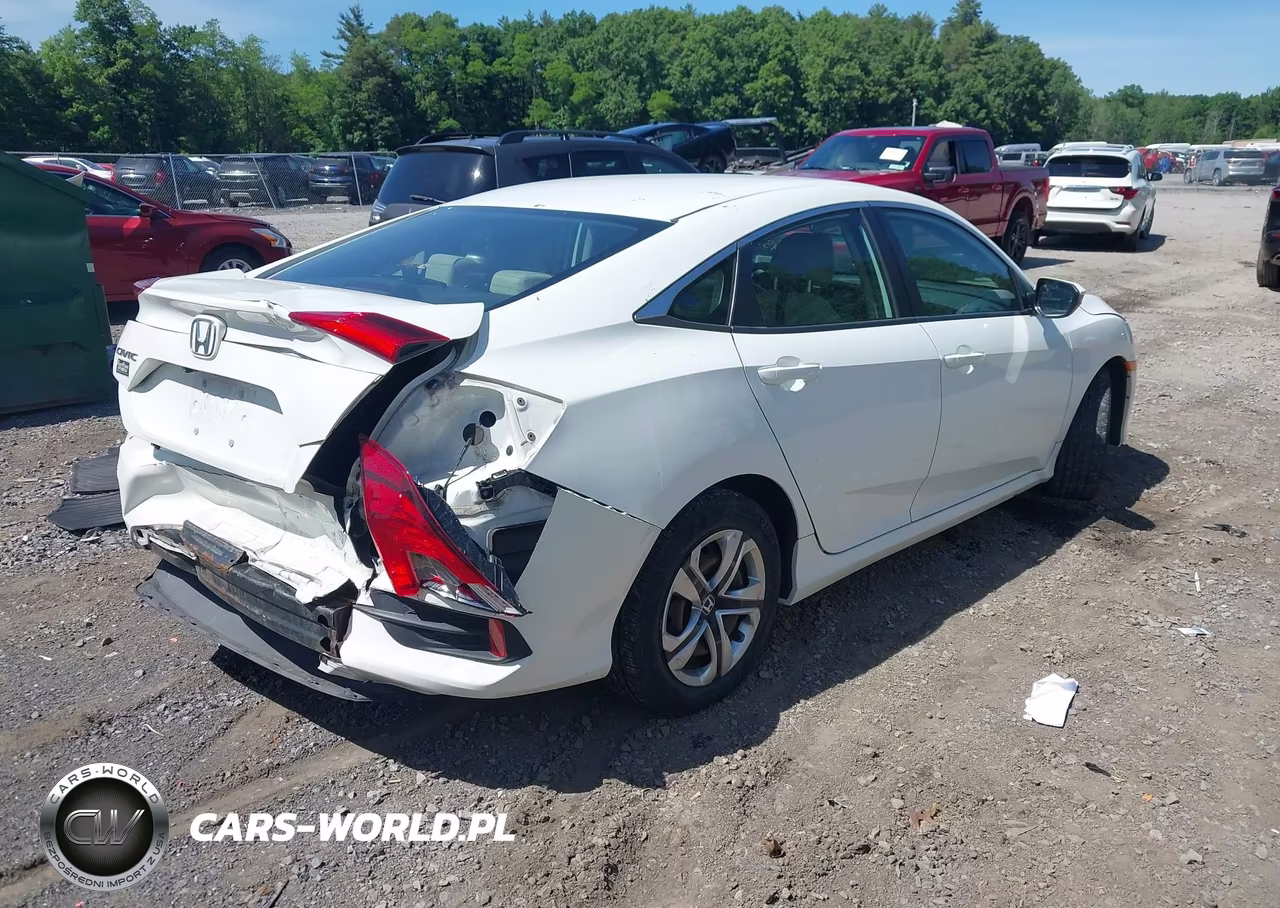 2017 Honda Civic Lx VIN:19XFC2F59HE229005 - 4